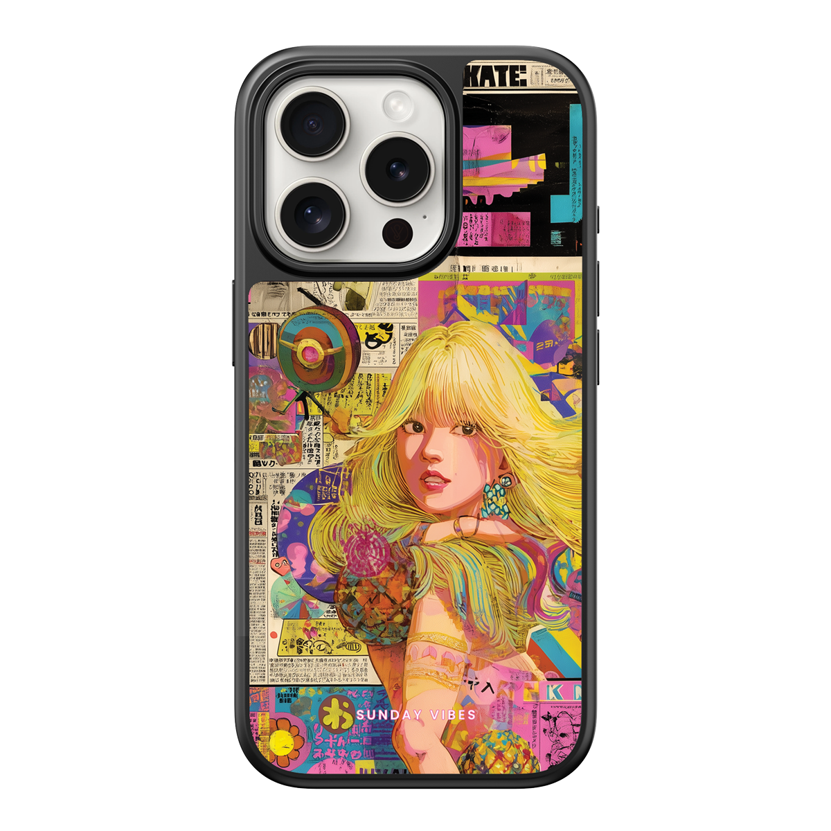 Neon Nostalgia iPhone Case