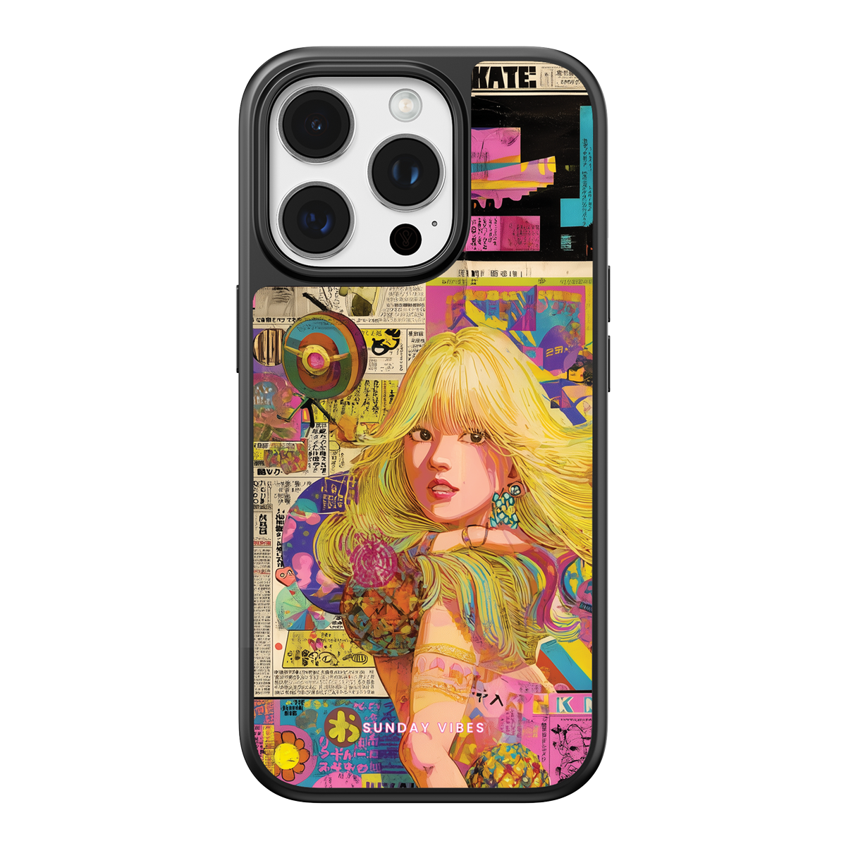 Neon Nostalgia iPhone Case