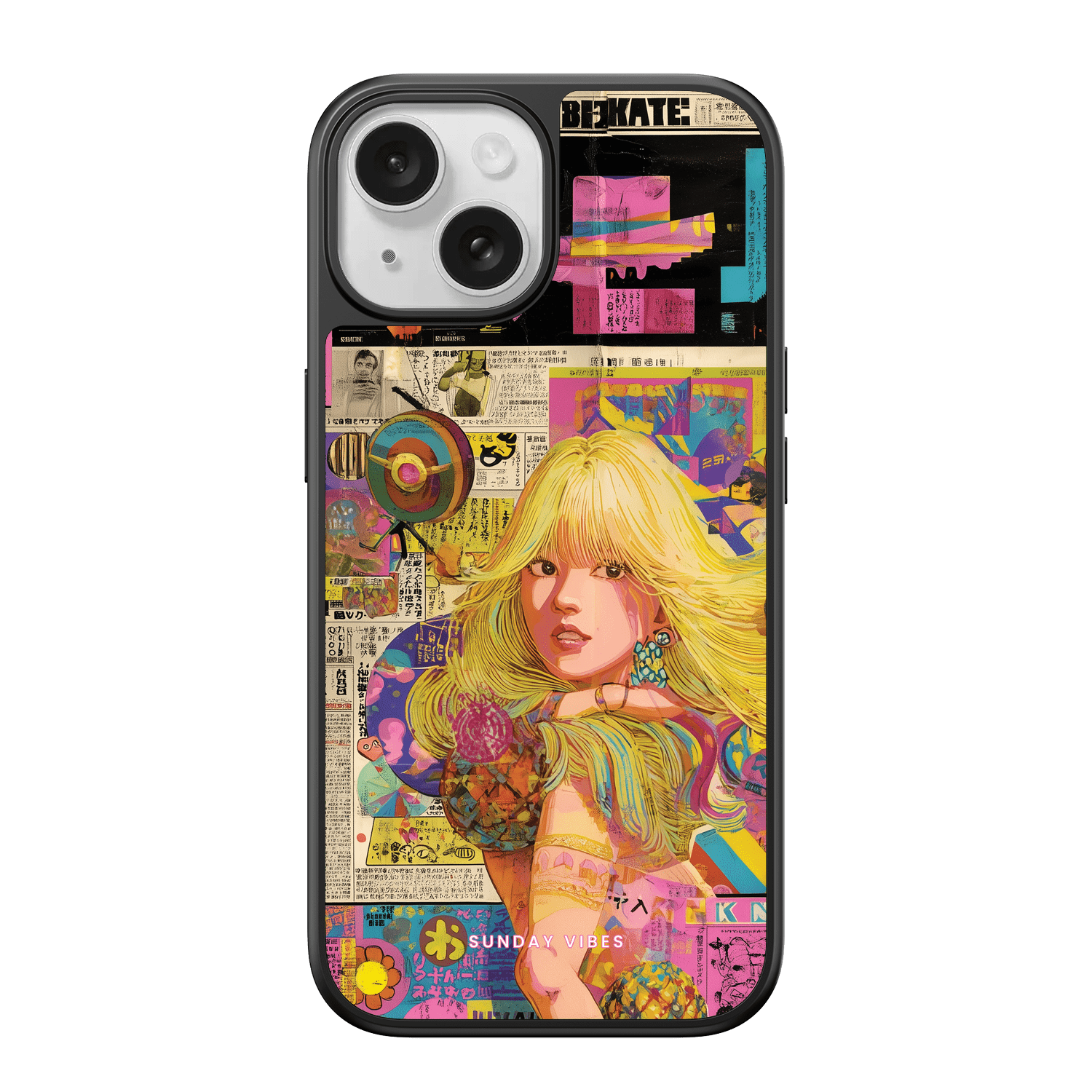 Neon Nostalgia iPhone Case