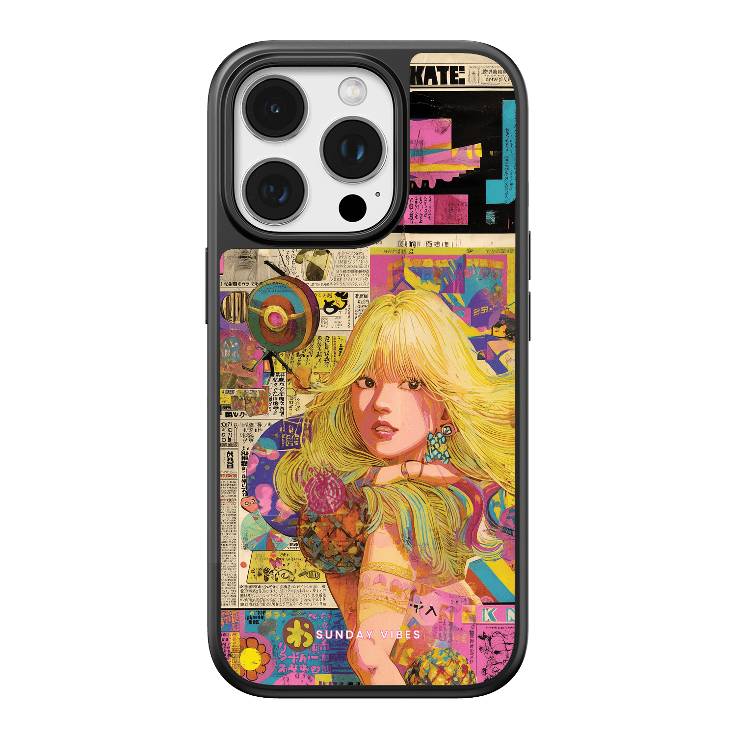 Neon Nostalgia iPhone Case