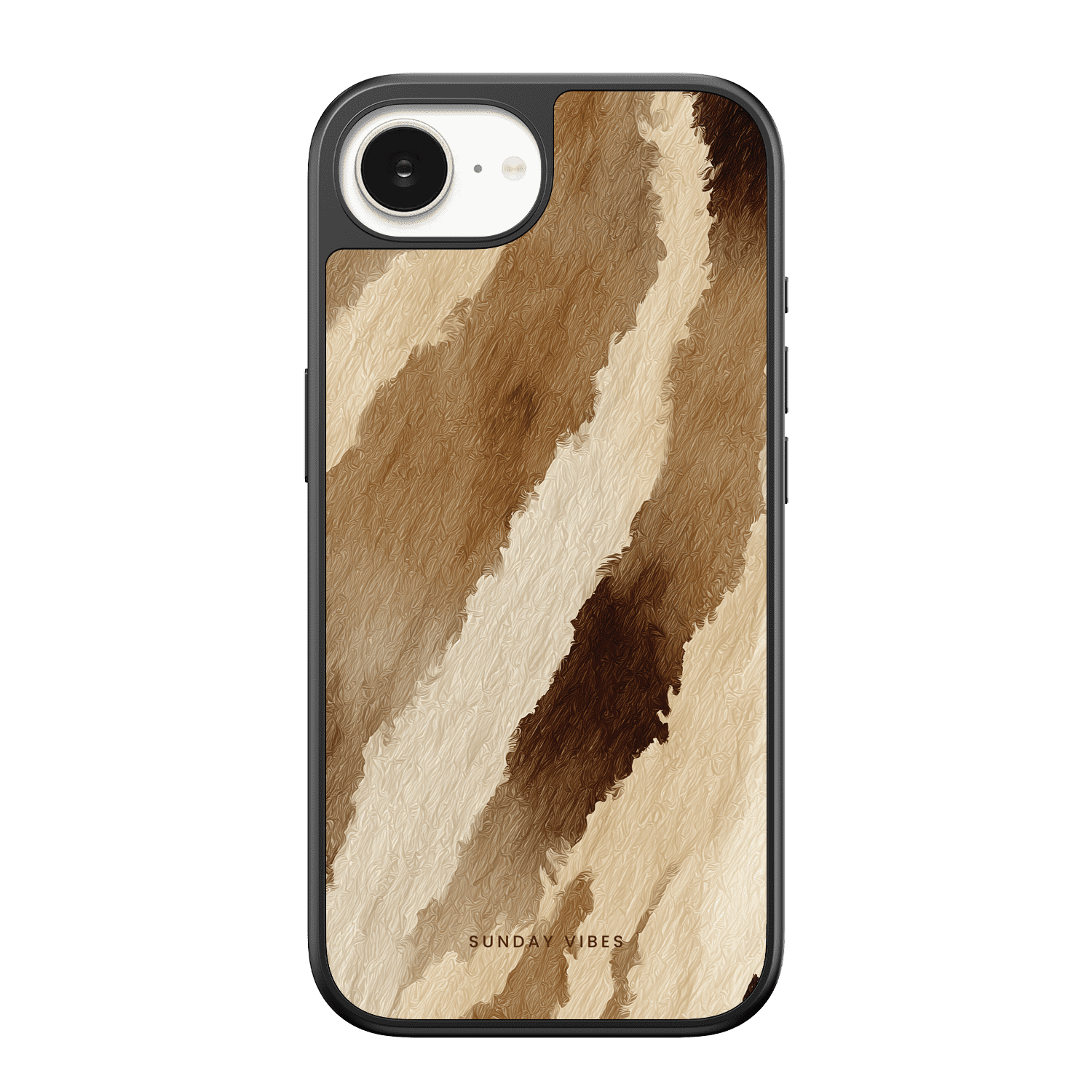 Earthy Faux Fur iPhone Case