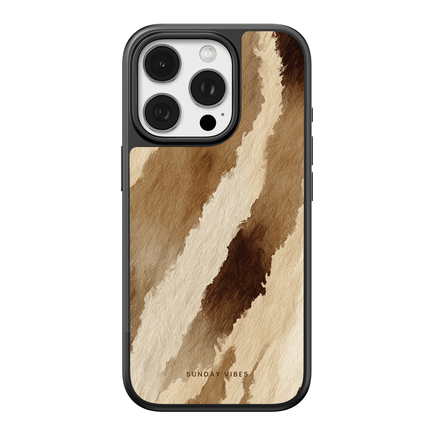 Earthy Faux Fur iPhone Case