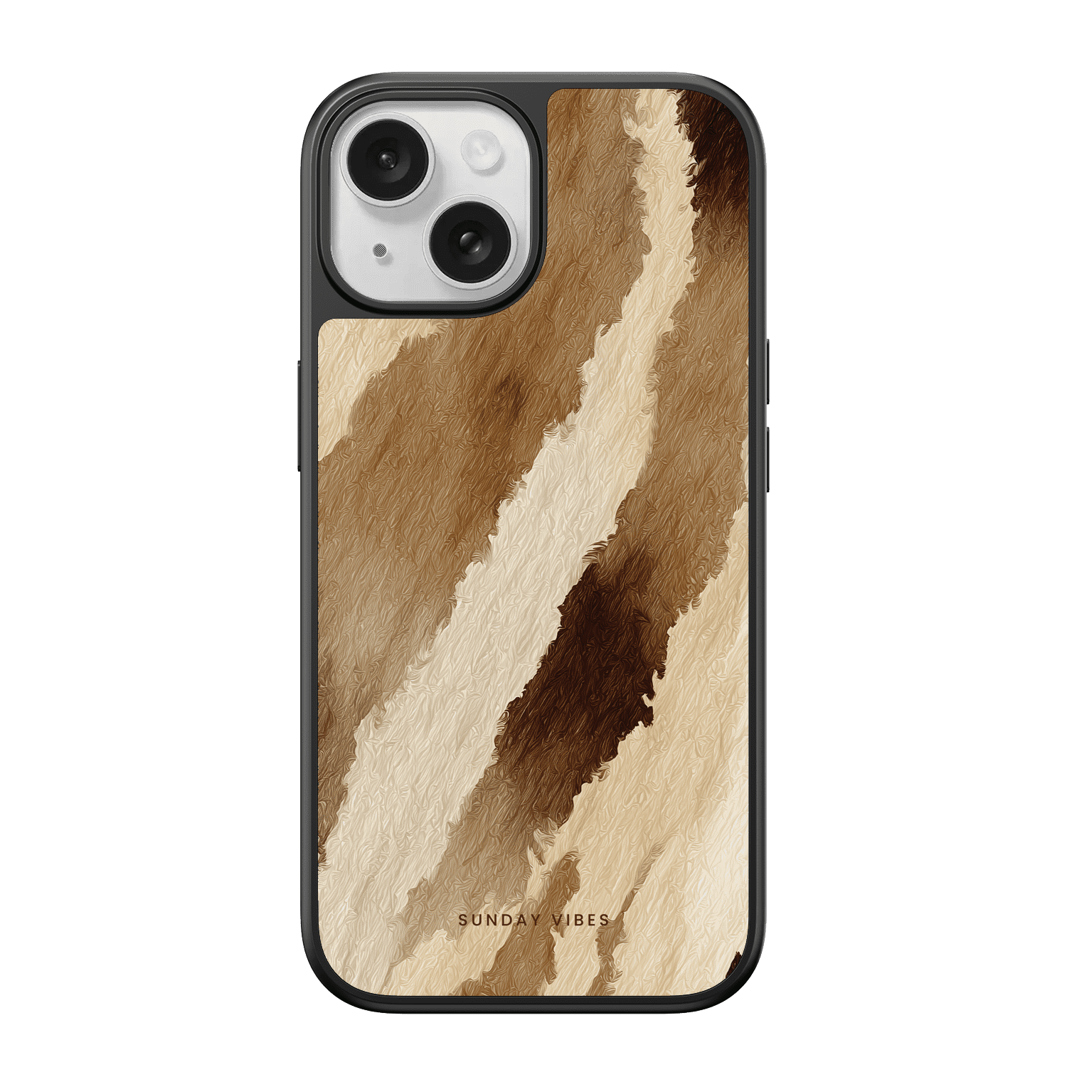 Earthy Faux Fur iPhone Case