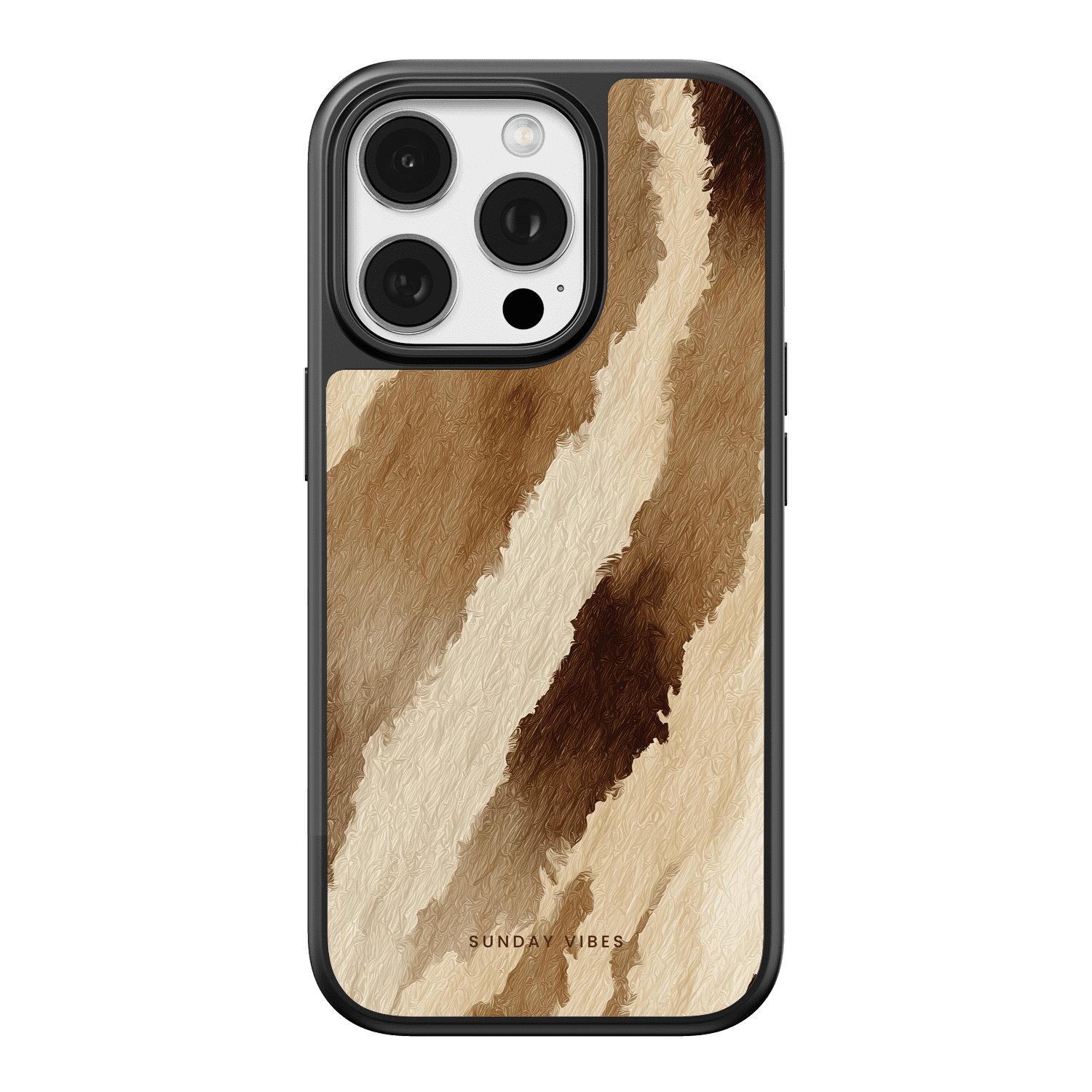 Earthy Faux Fur iPhone Case