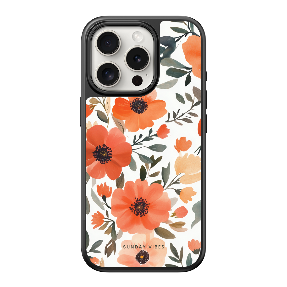 Coral Bloom iPhone Case