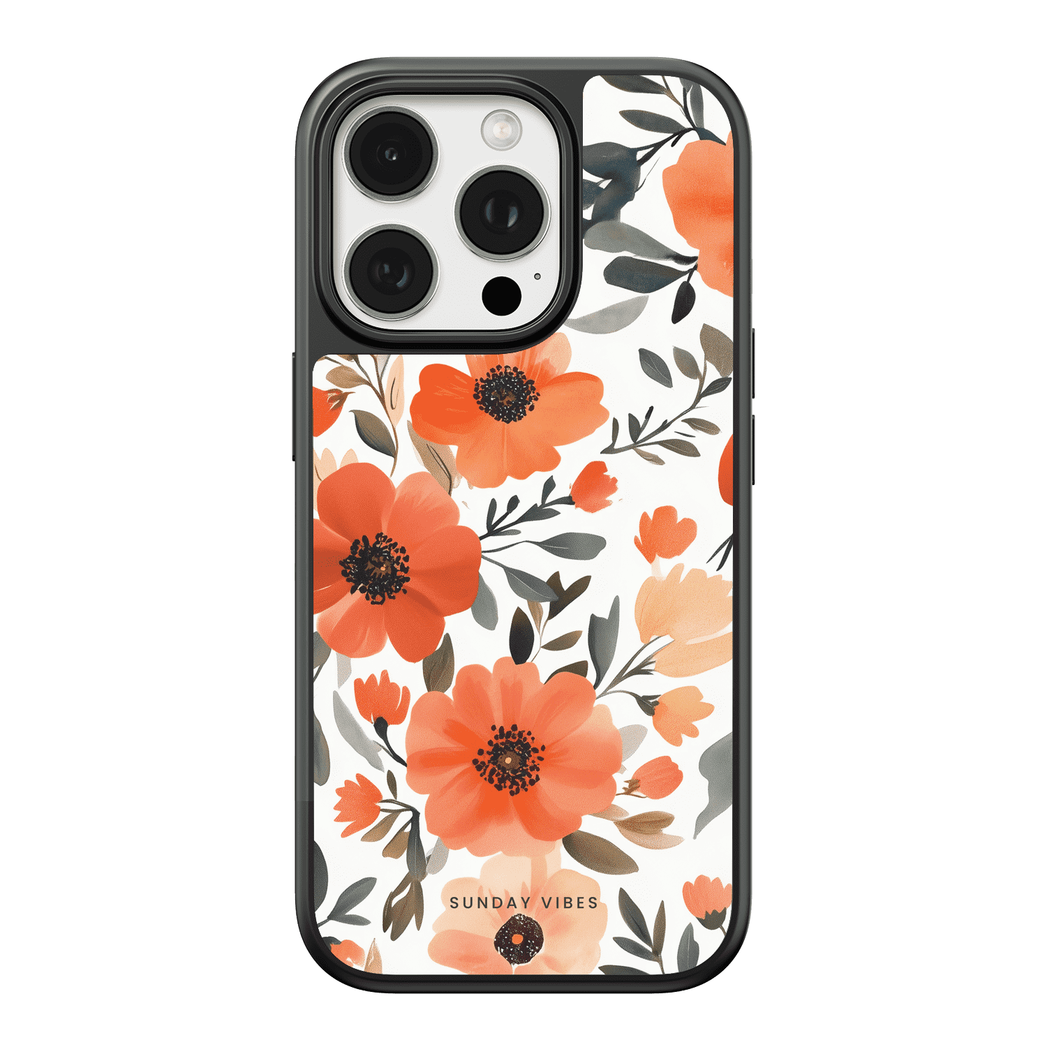 Coral Bloom iPhone Case