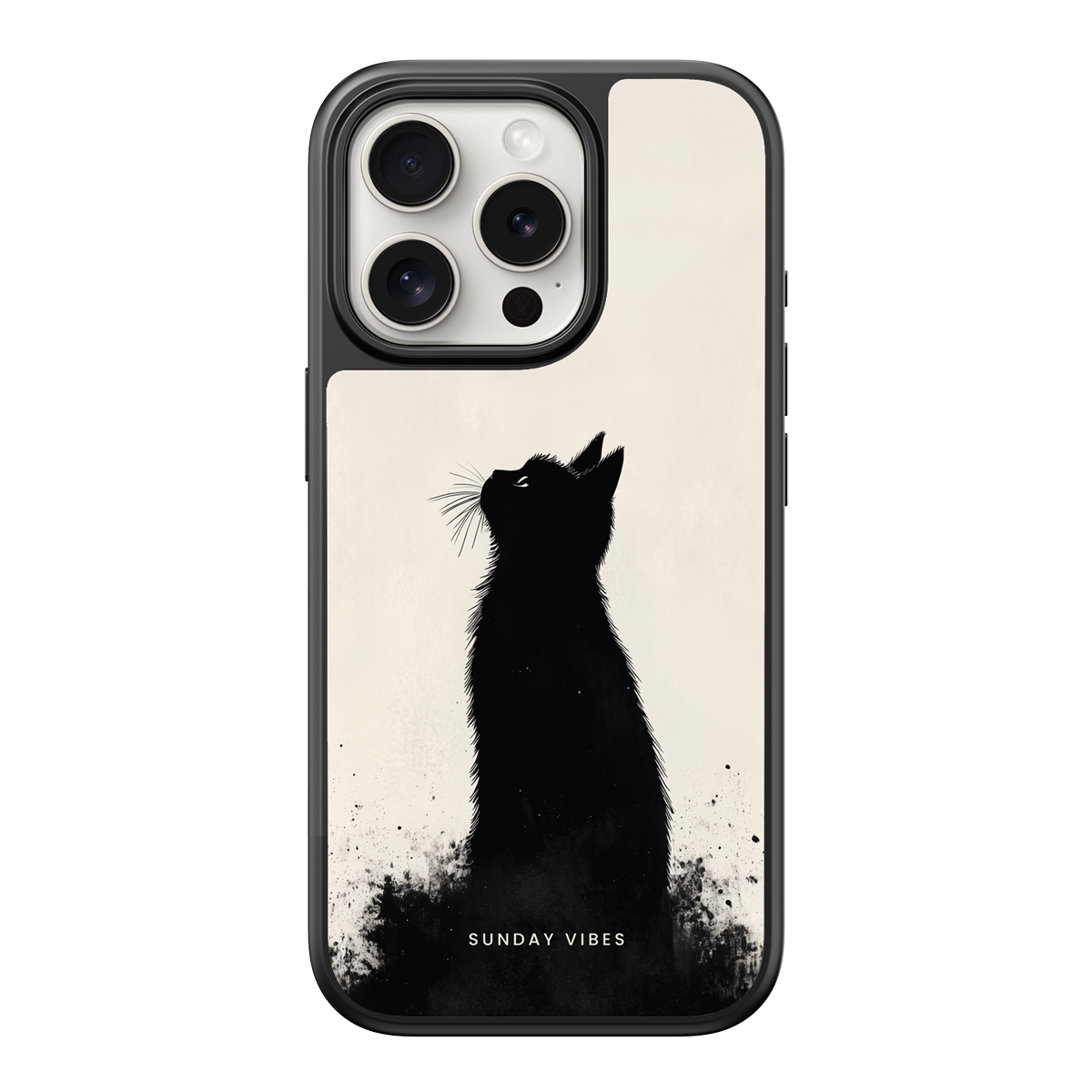 Midnight Feline iPhone Case