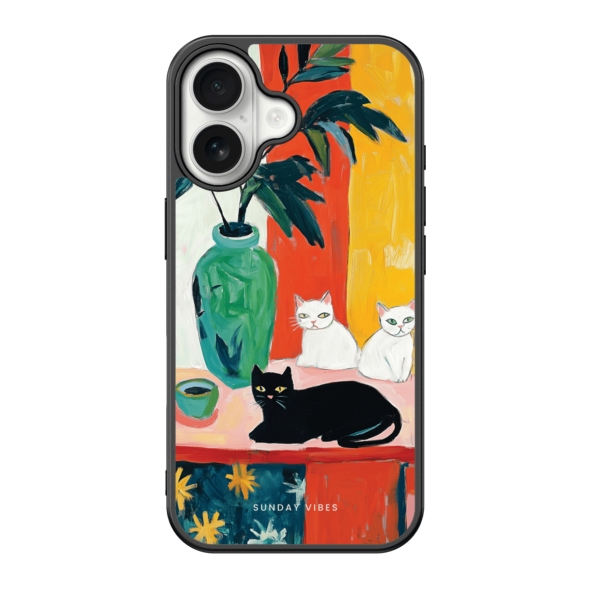 Feline Artistry iPhone Case