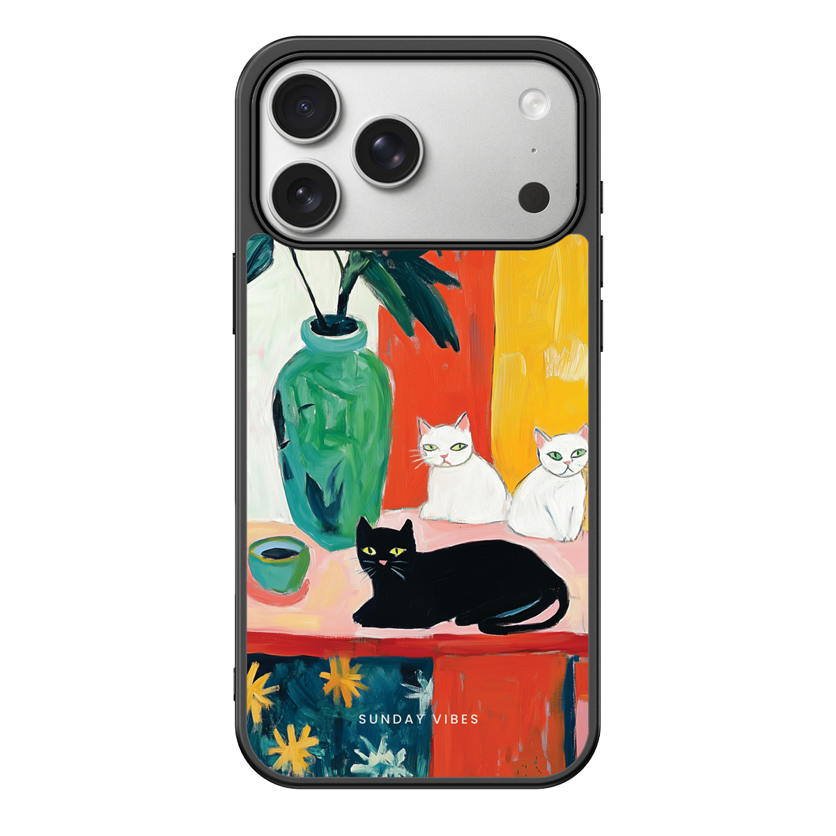Feline Artistry iPhone Case