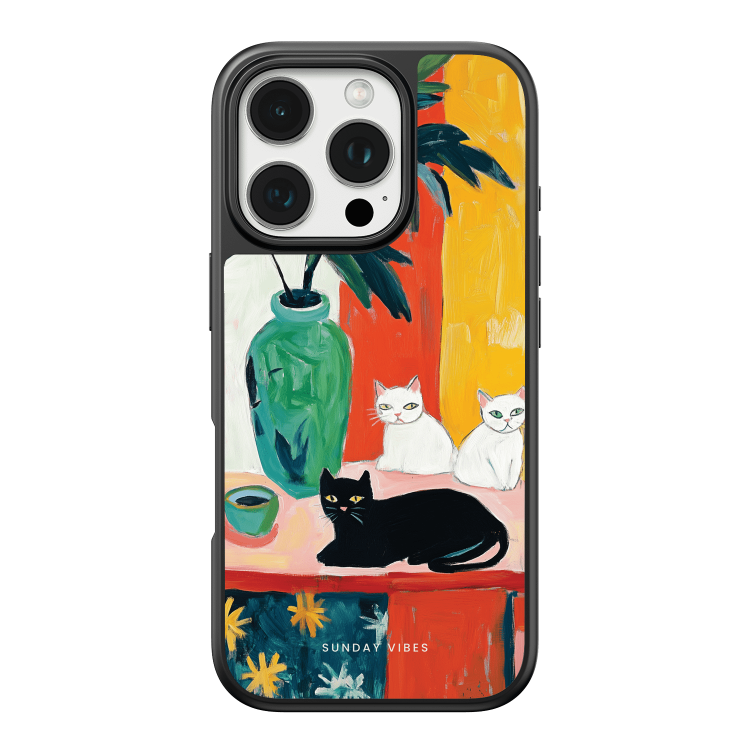 Feline Artistry iPhone Case