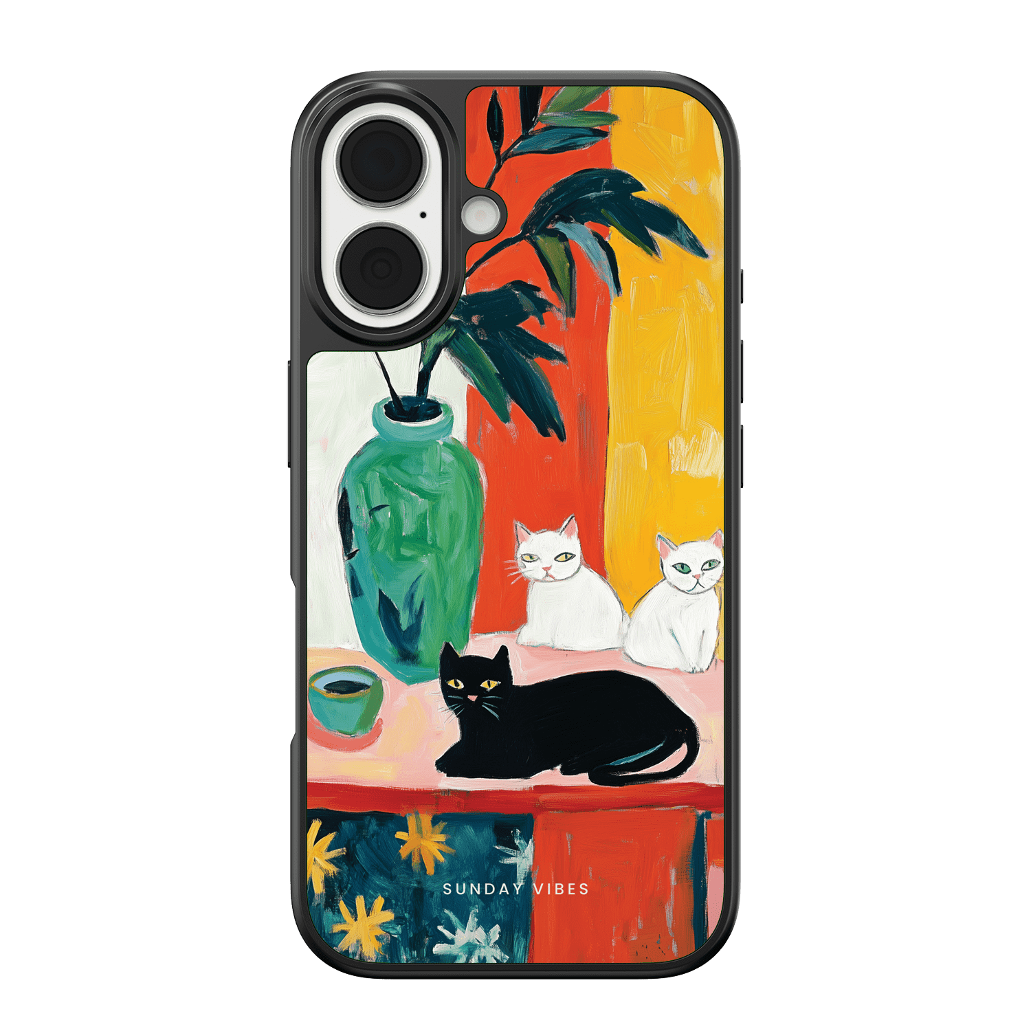 Feline Artistry iPhone Case