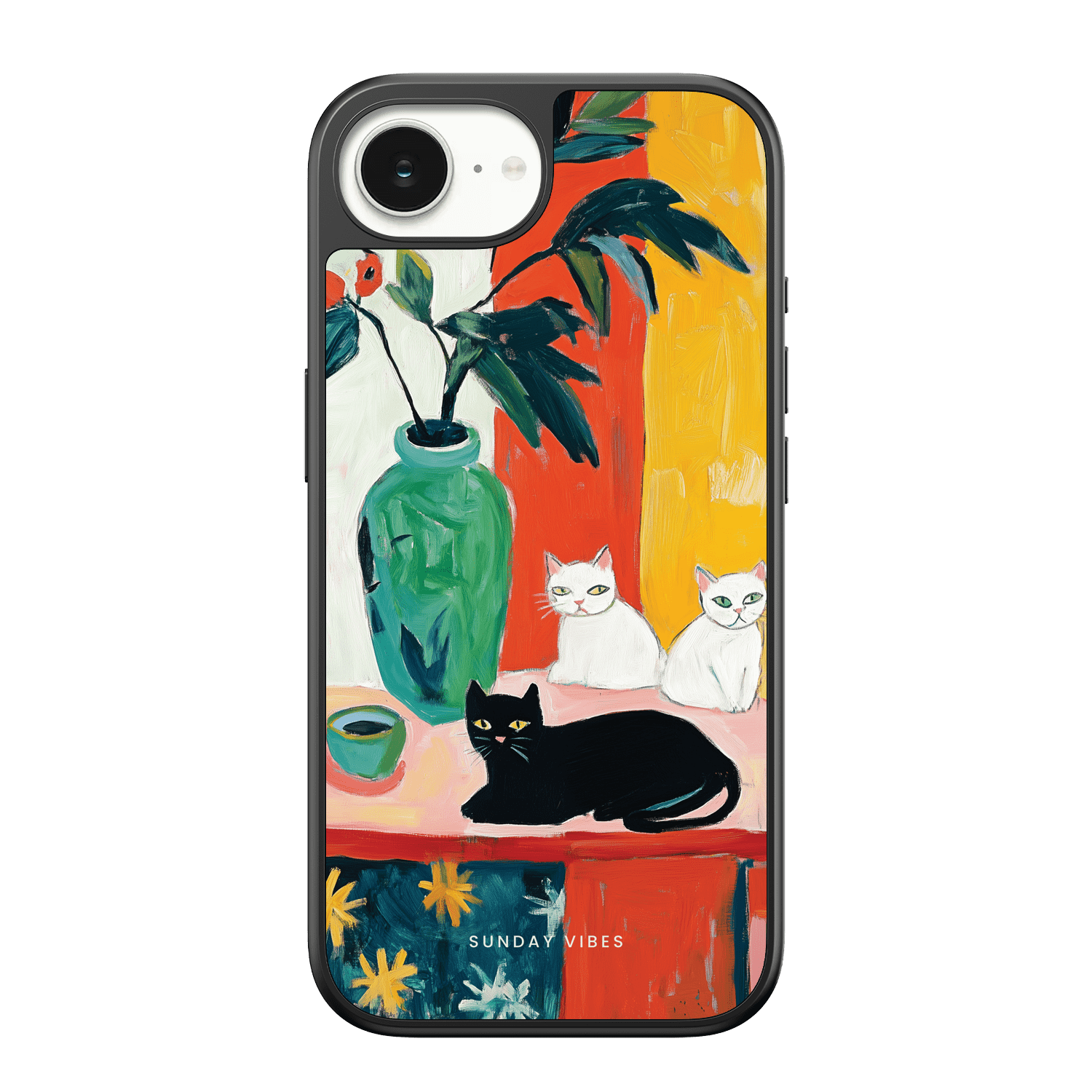 Feline Artistry iPhone Case