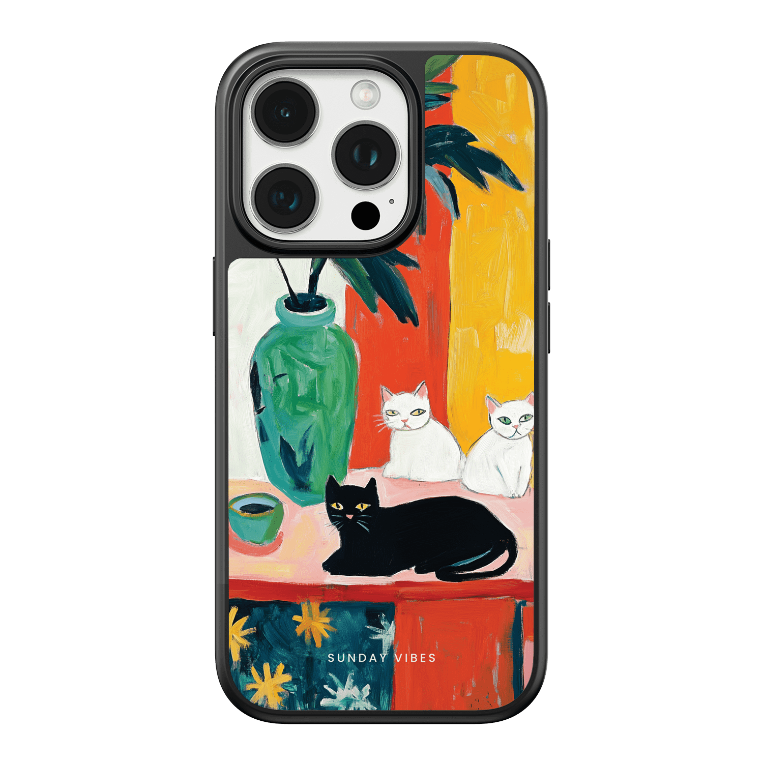Feline Artistry iPhone Case