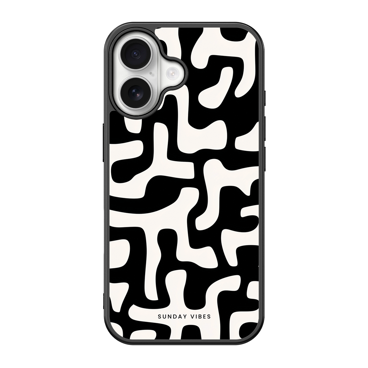 Monochrome Moo iPhone Case