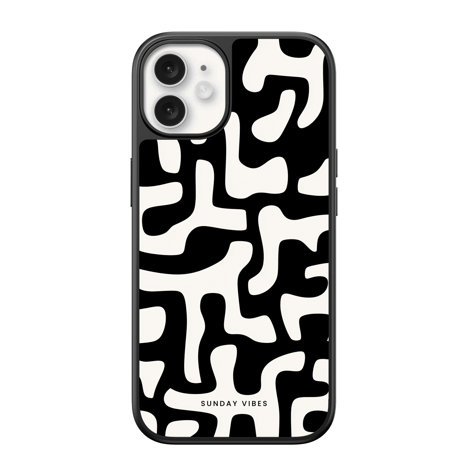 Monochrome Moo iPhone Case