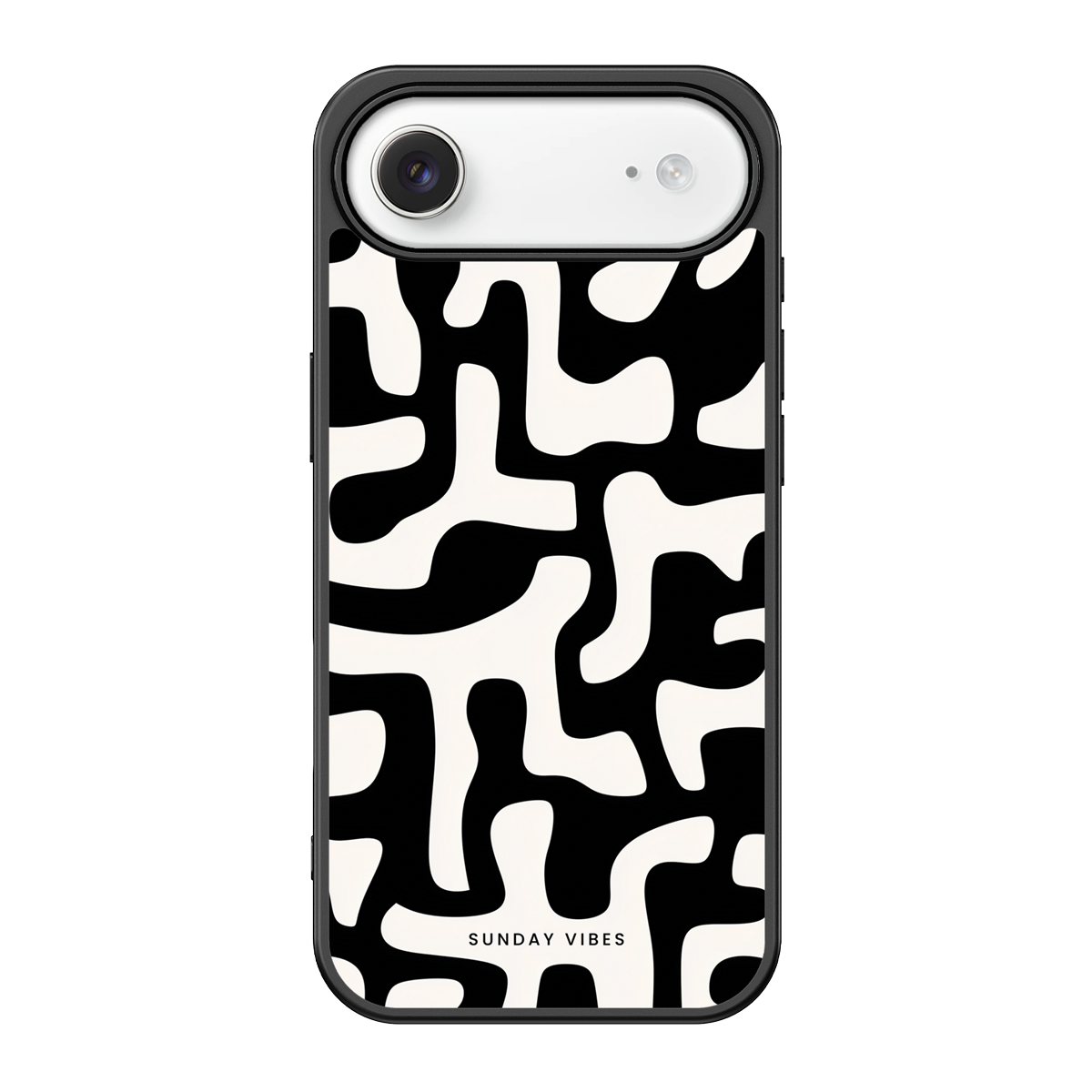 Monochrome Moo iPhone Case