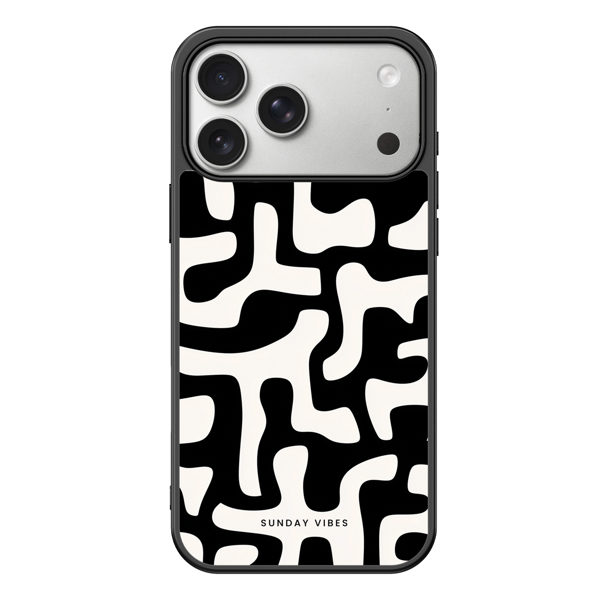 Monochrome Moo iPhone Case