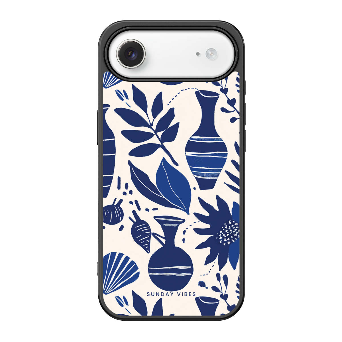 Blue Boho iPhone Case
