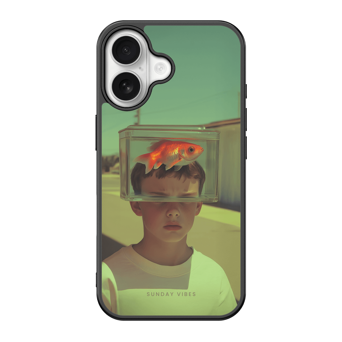 Goldfish Hijinks iPhone Case