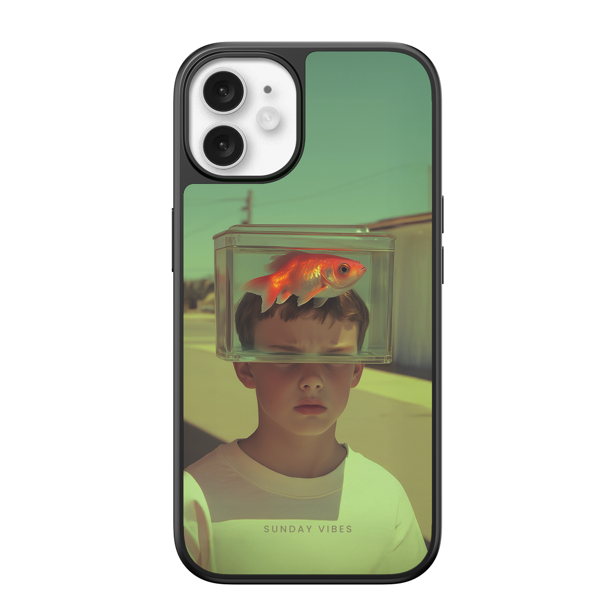 Goldfish Hijinks iPhone Case