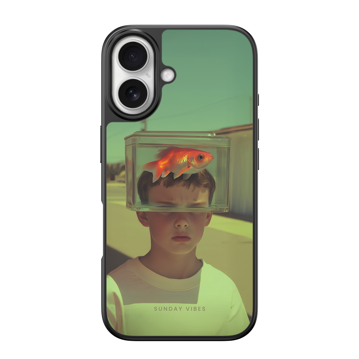 Goldfish Hijinks iPhone Case