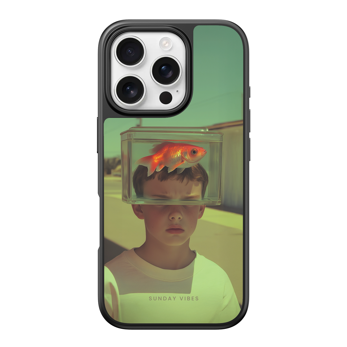 Goldfish Hijinks iPhone Case