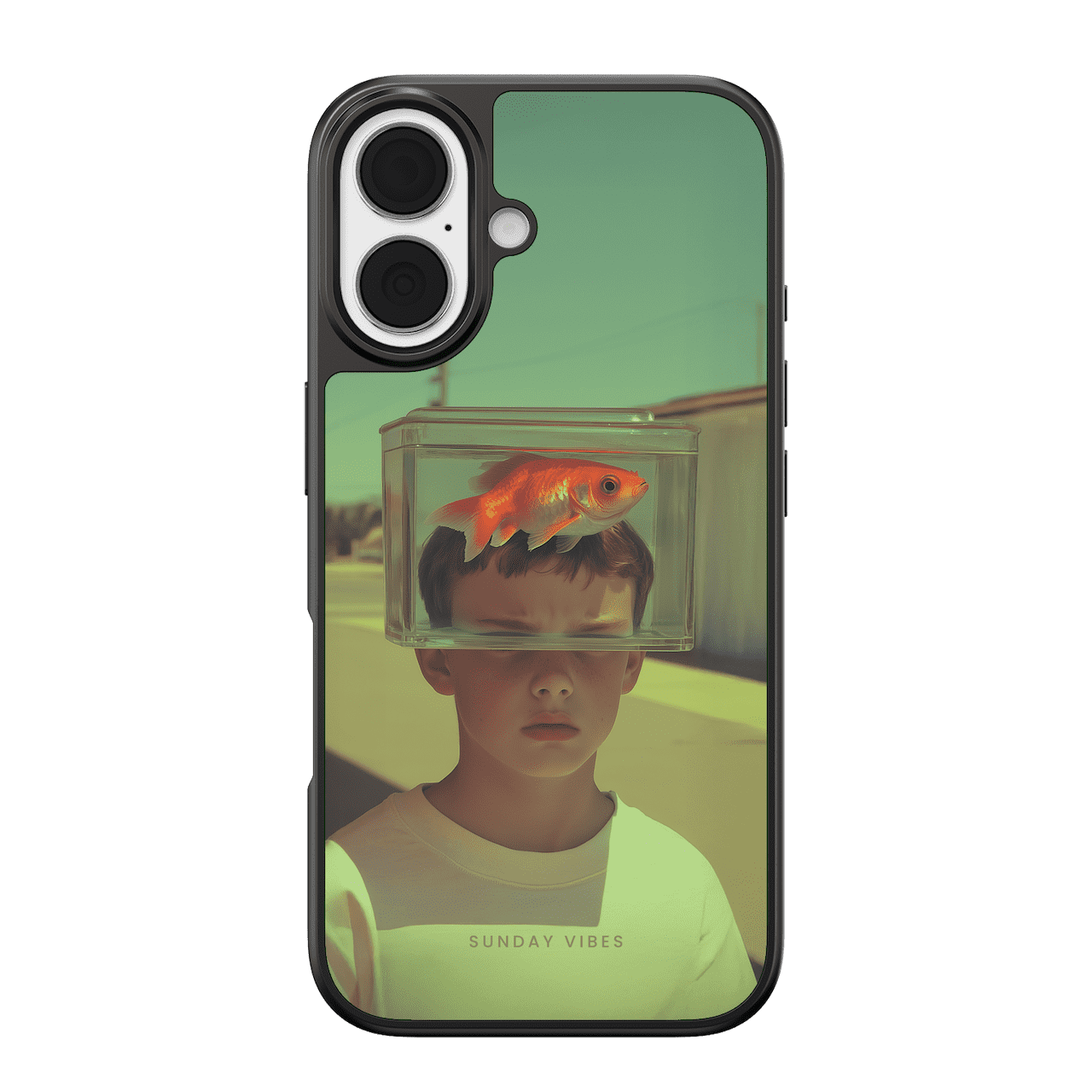 Goldfish Hijinks iPhone Case