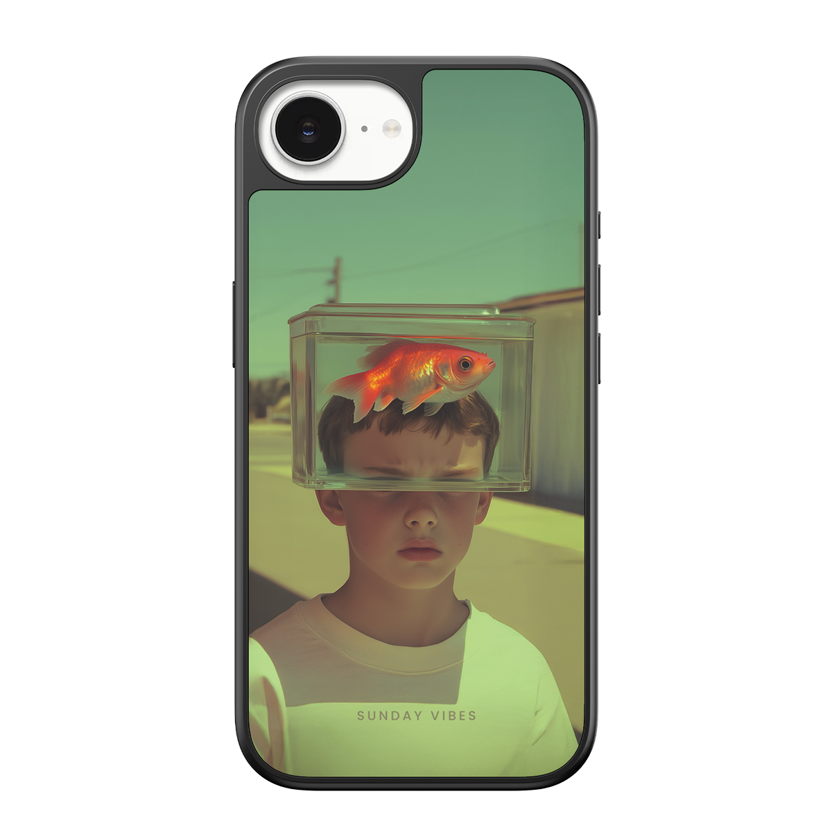 Goldfish Hijinks iPhone Case