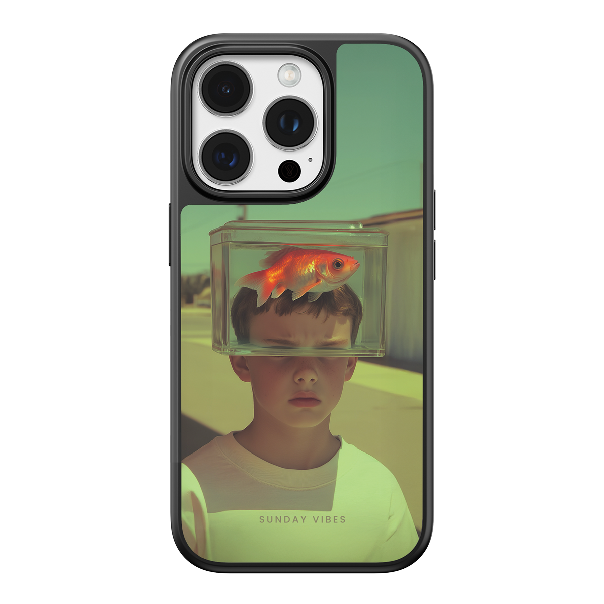 Goldfish Hijinks iPhone Case