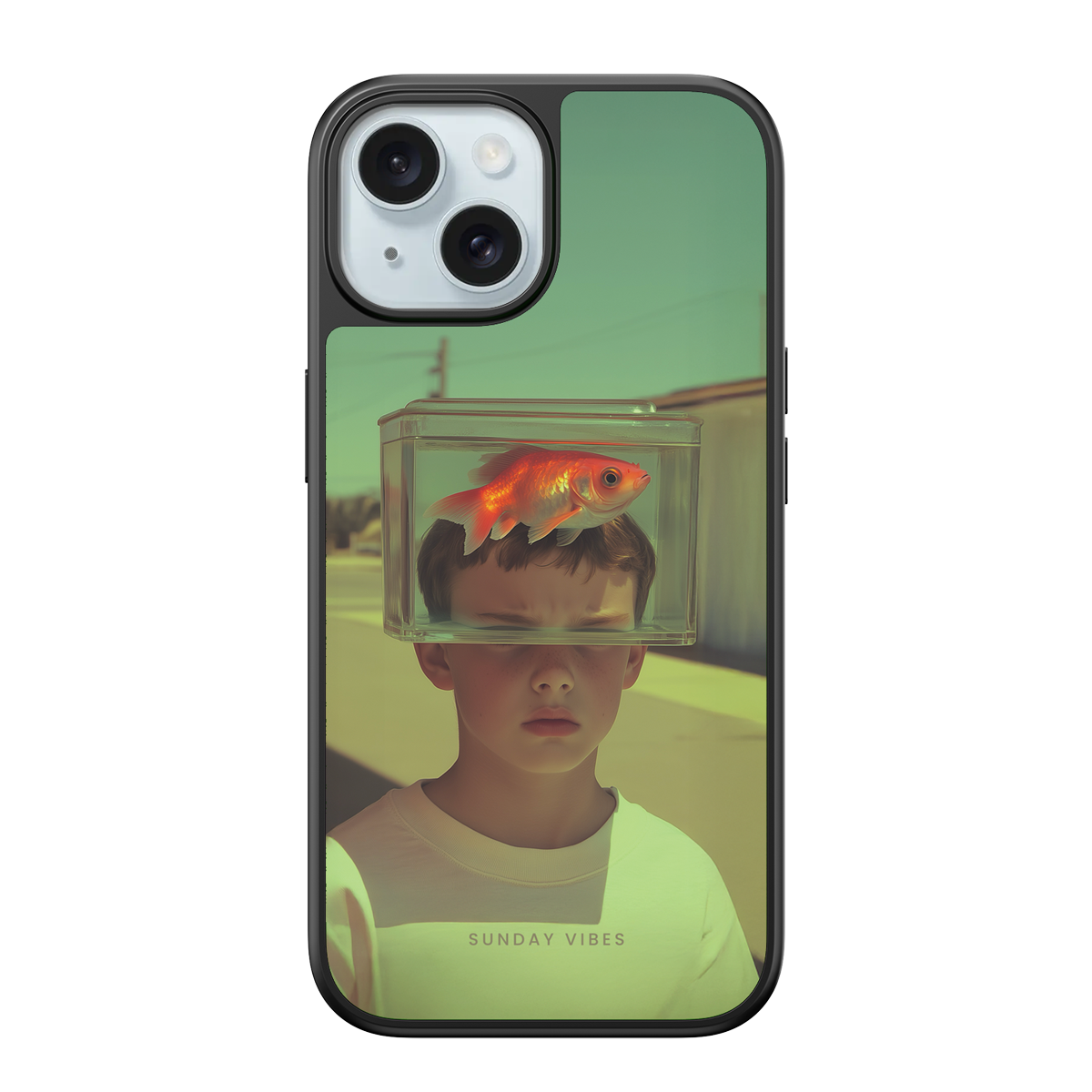Goldfish Hijinks iPhone Case