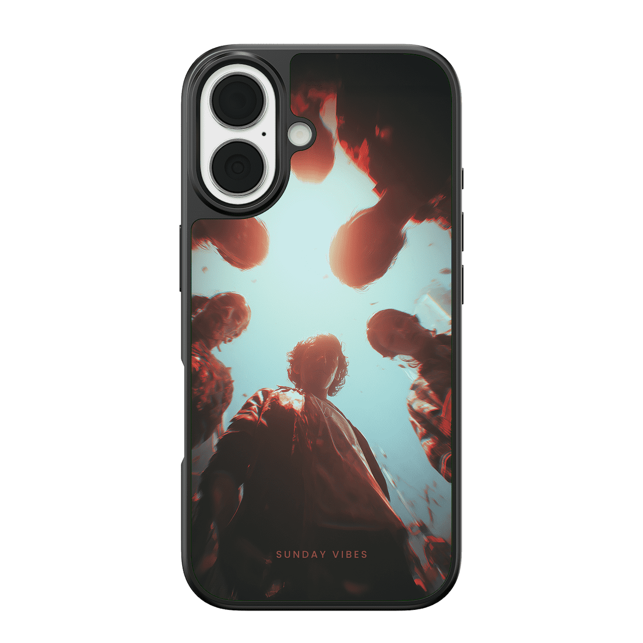 Upside-Down Crew iPhone Case