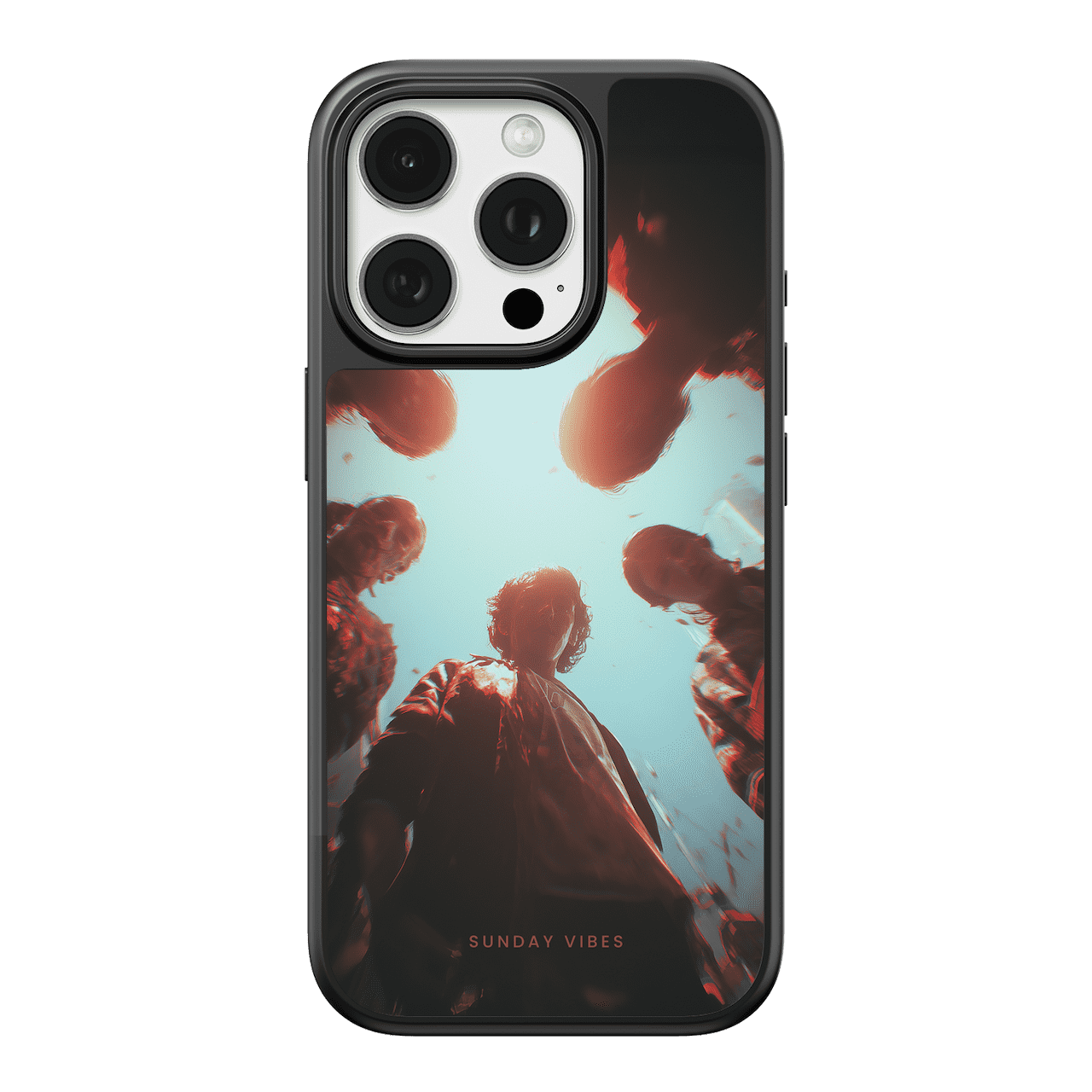 Upside-Down Crew iPhone Case