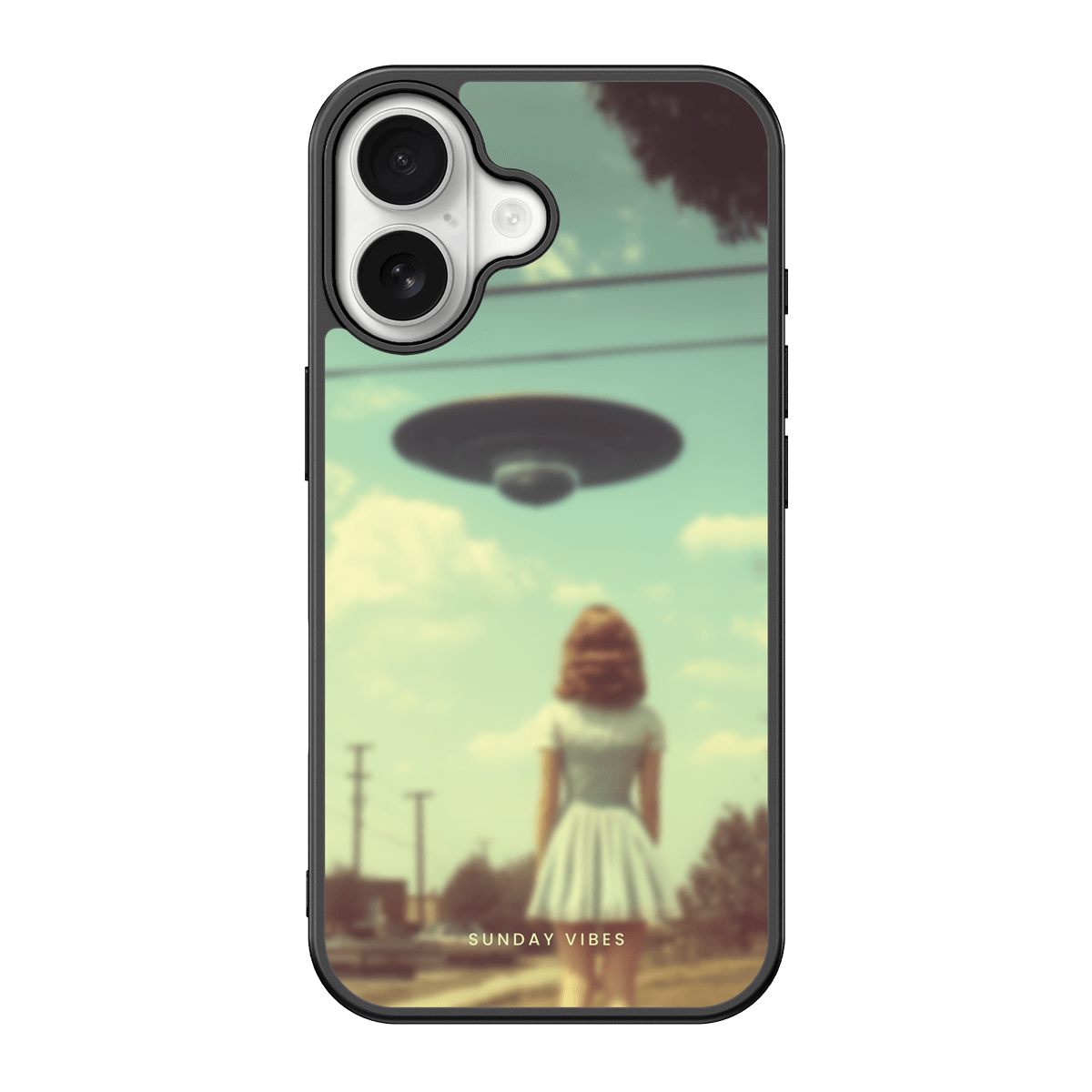 Alien Encounter iPhone Case