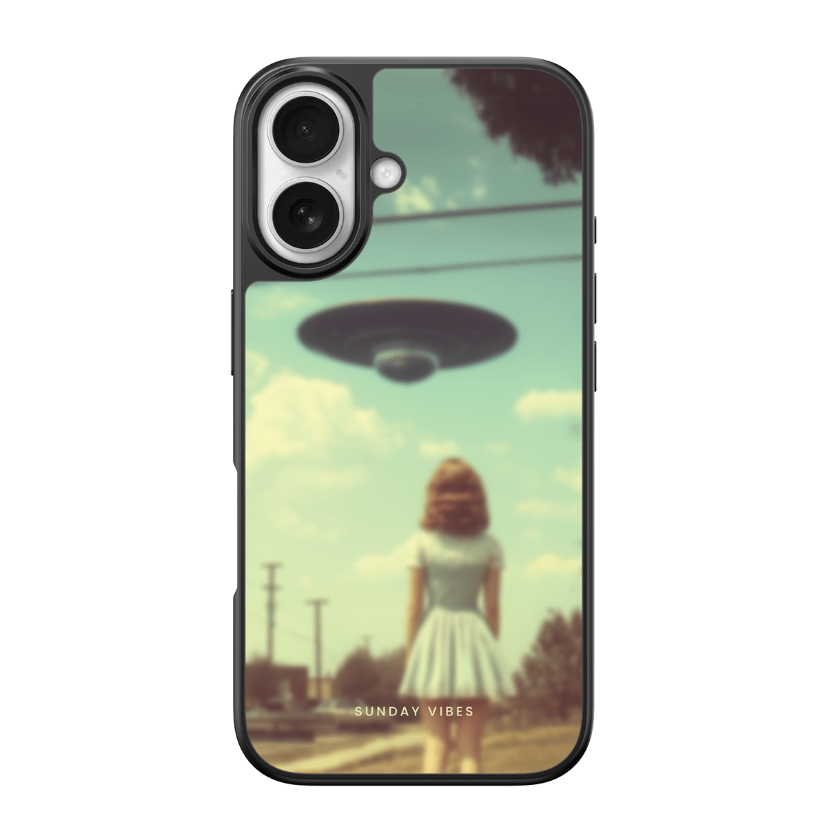 Alien Encounter iPhone Case