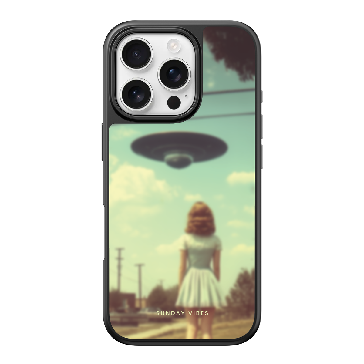 Alien Encounter iPhone Case