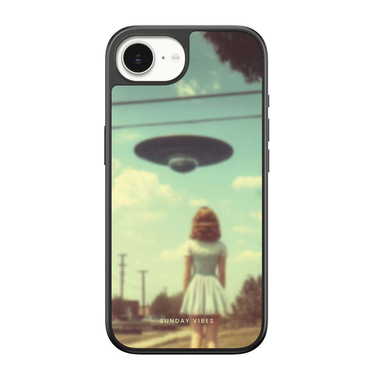 Alien Encounter iPhone Case