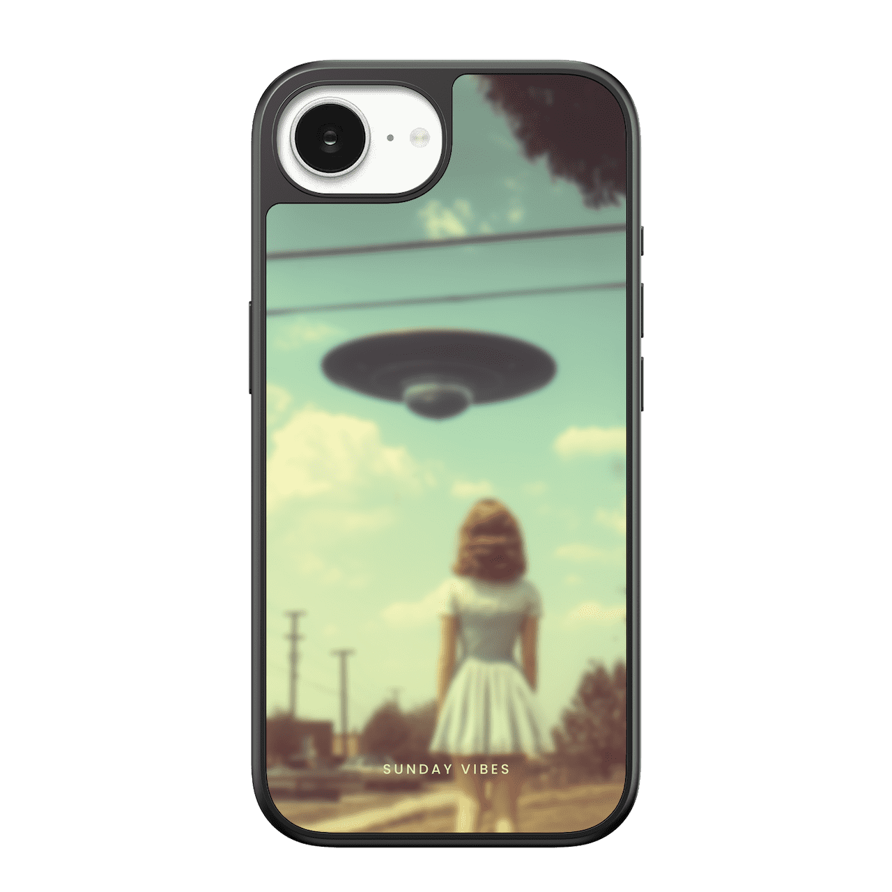 Alien Encounter iPhone Case