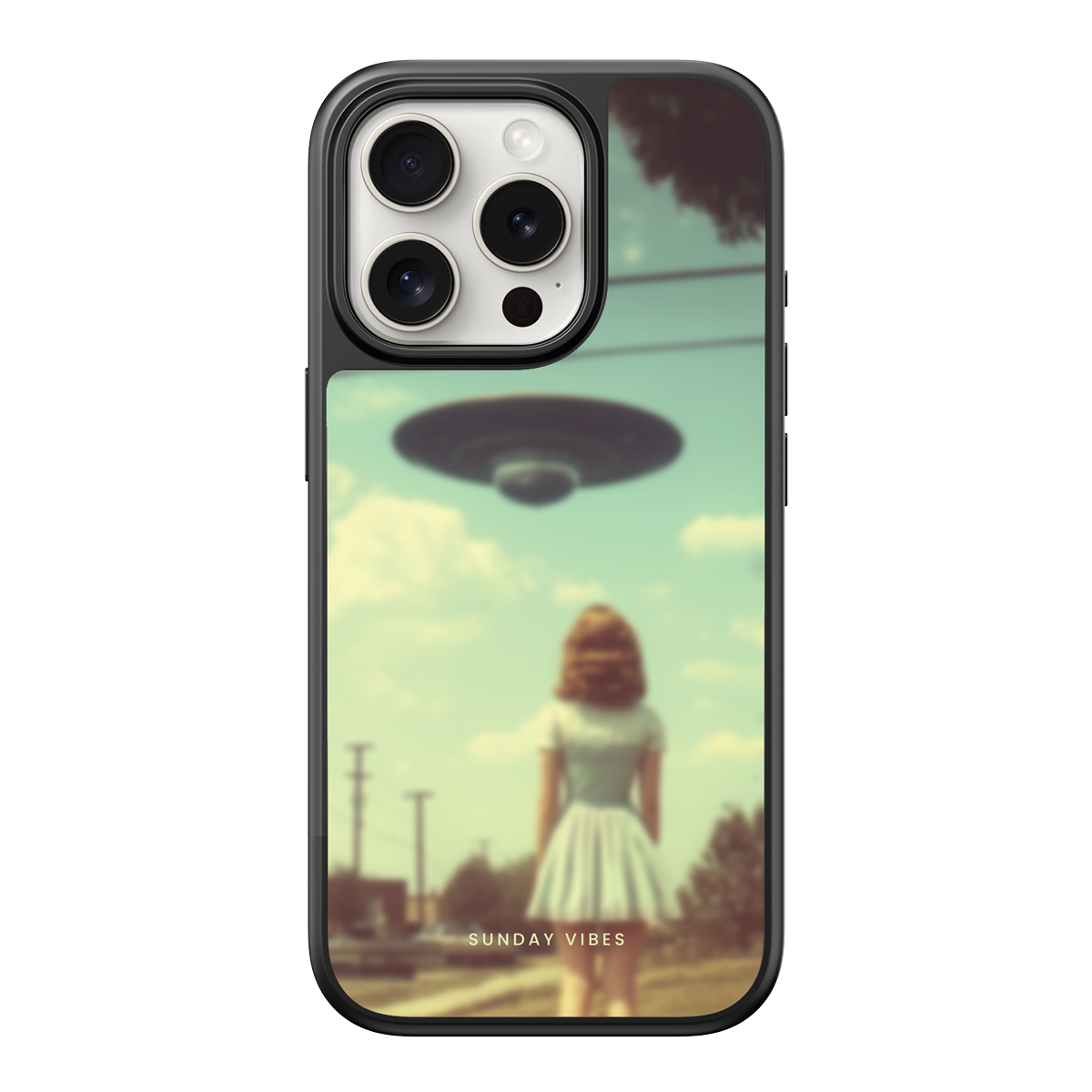 Alien Encounter iPhone Case