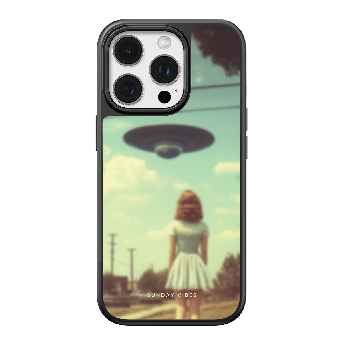 Alien Encounter iPhone Case