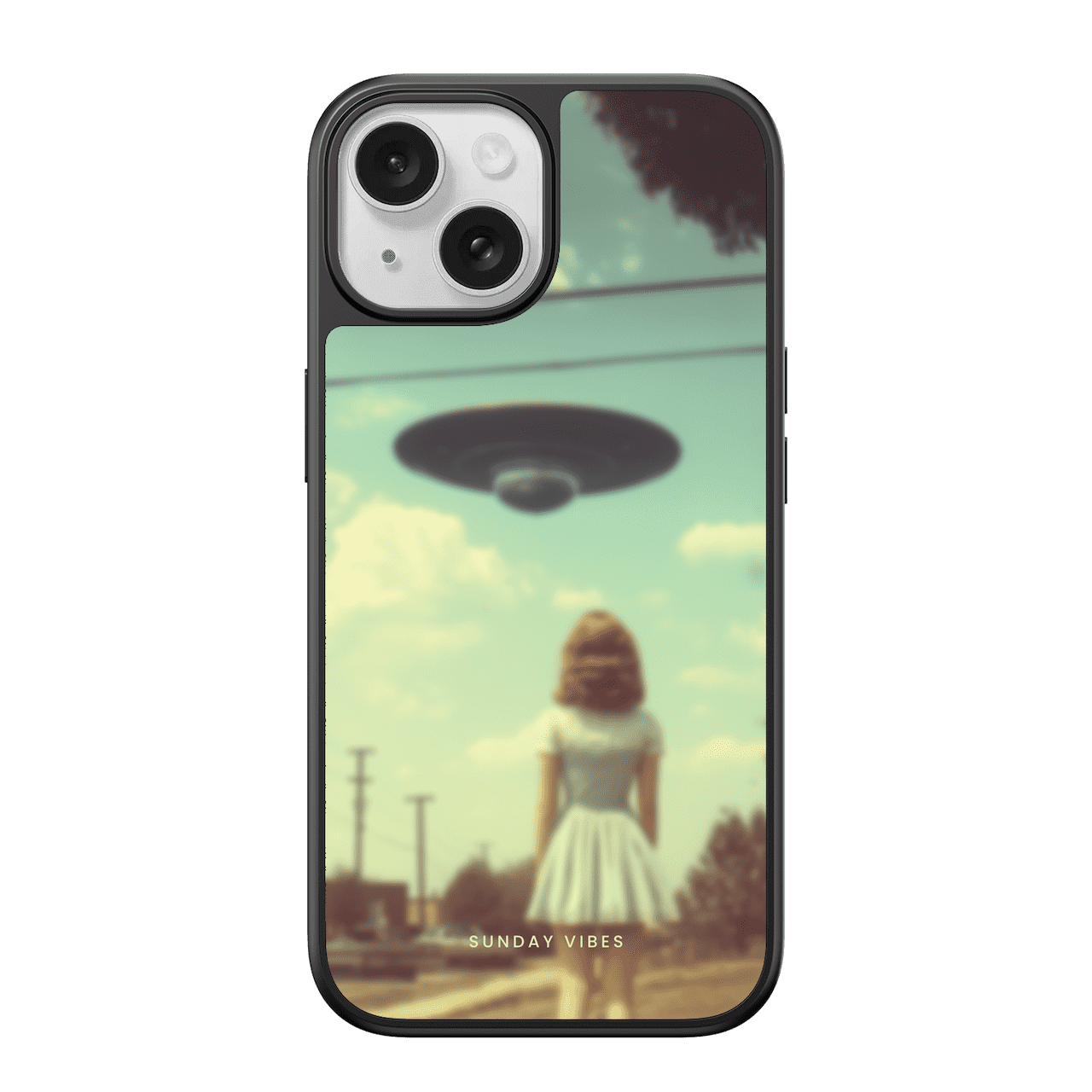 Alien Encounter iPhone Case