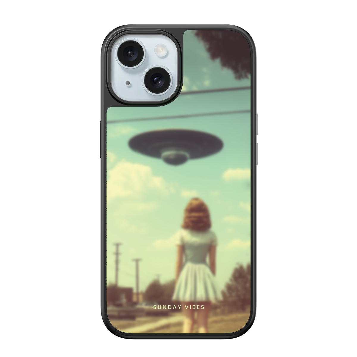 Alien Encounter iPhone Case
