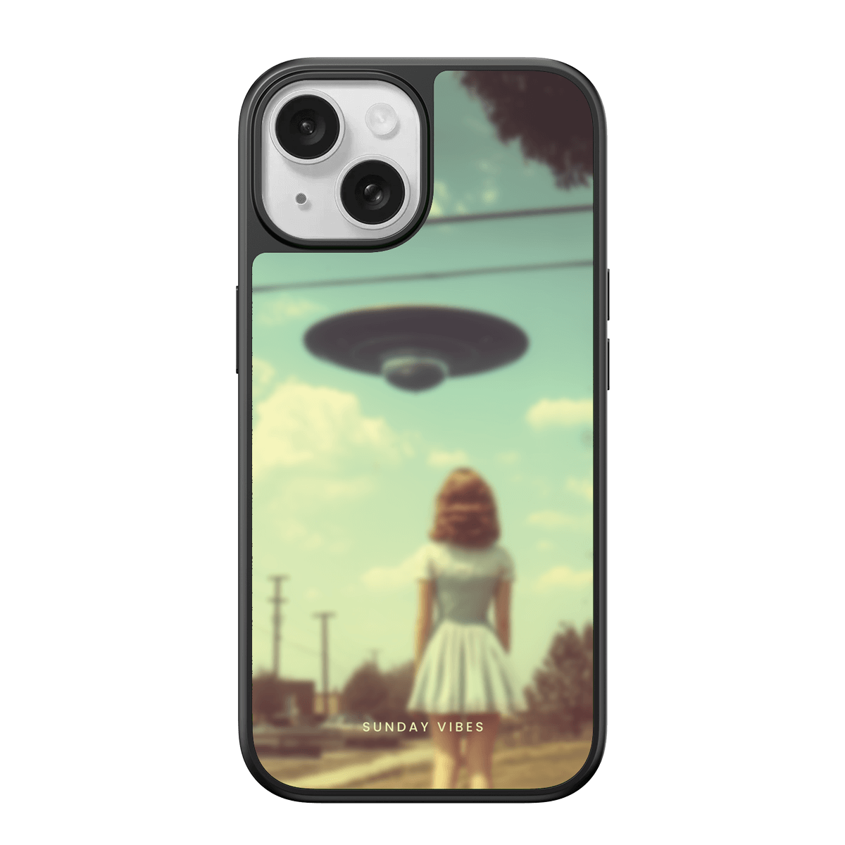 Alien Encounter iPhone Case