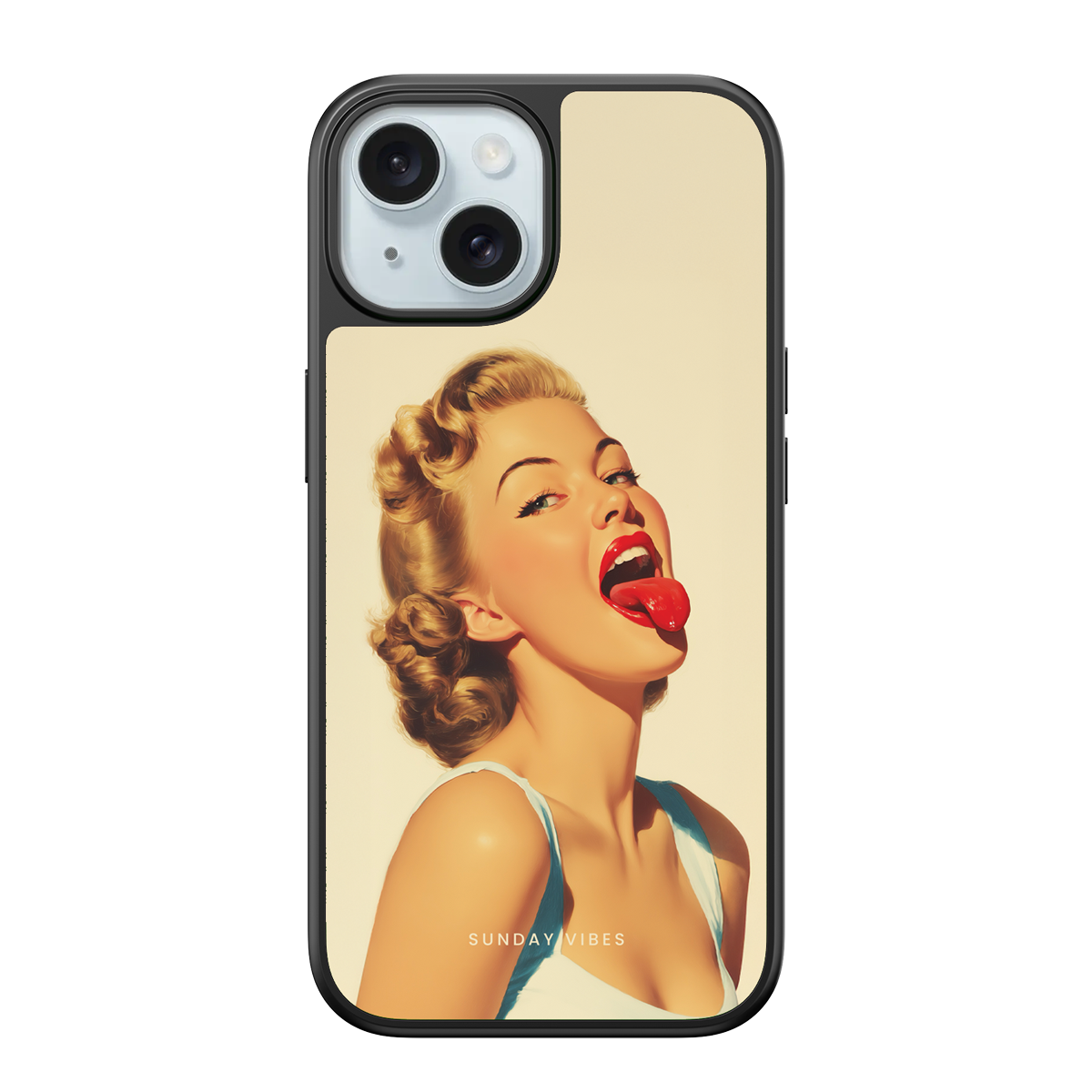 Retro Rebel iPhone Case