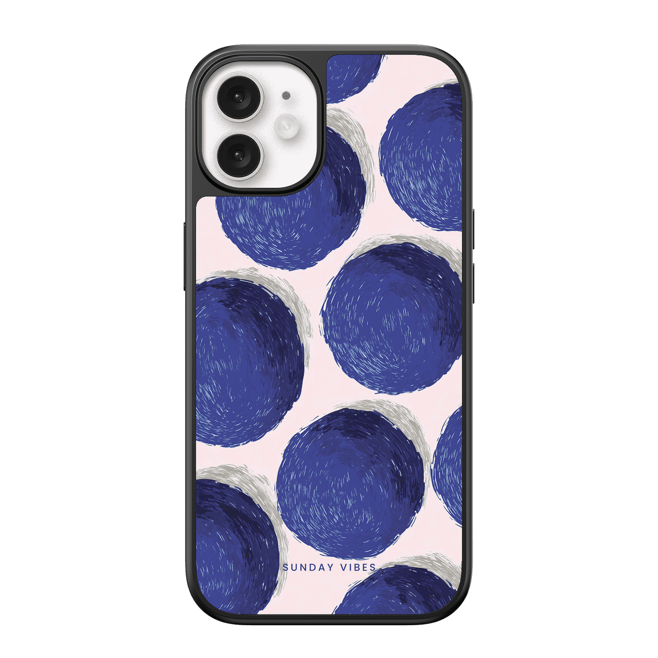 Blobby Blues iPhone Case