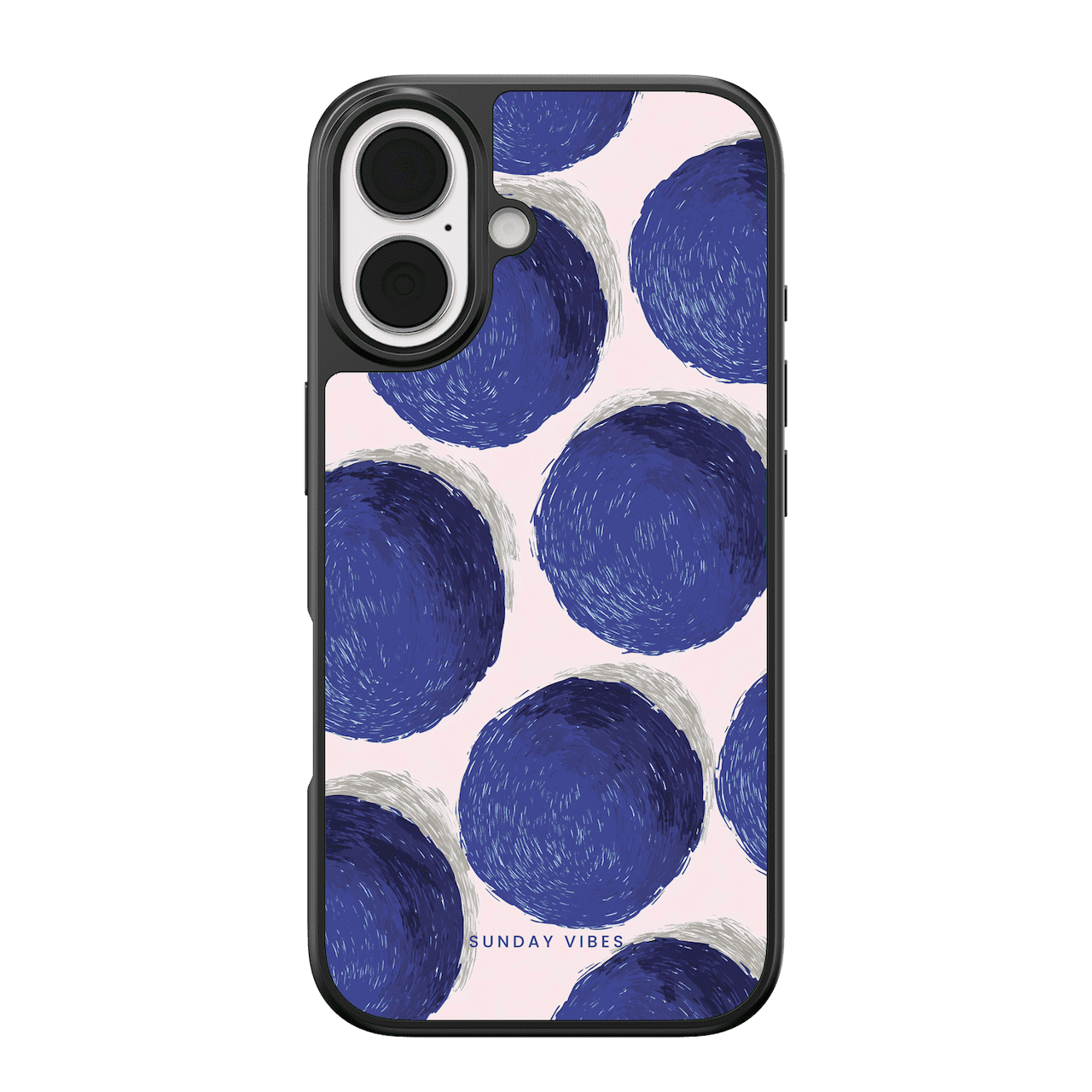 Blobby Blues iPhone Case