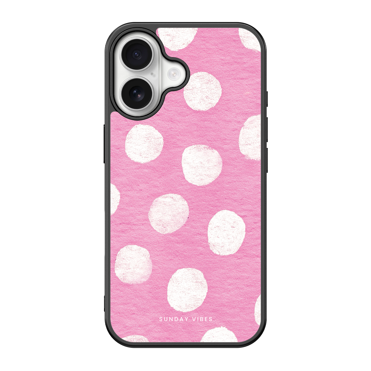 Rosy Polka Reverie iPhone Case