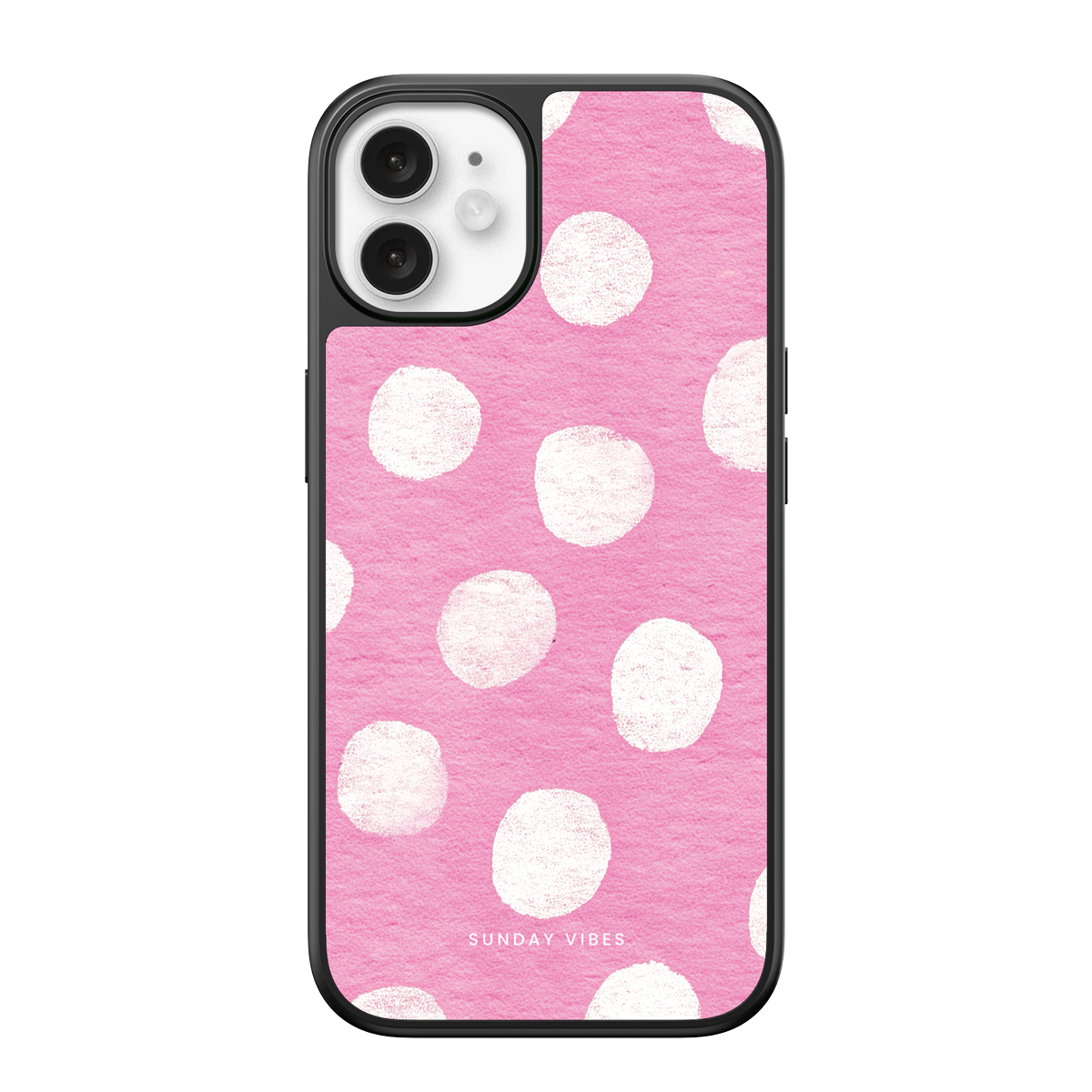 Rosy Polka Reverie iPhone Case