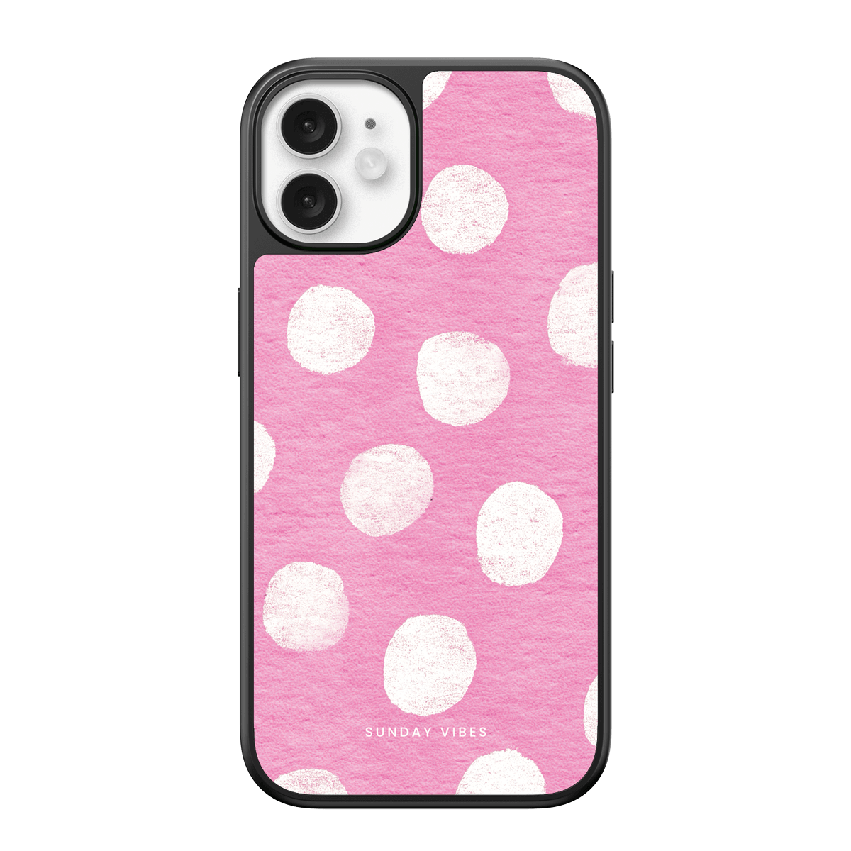 Rosy Polka Reverie iPhone Case