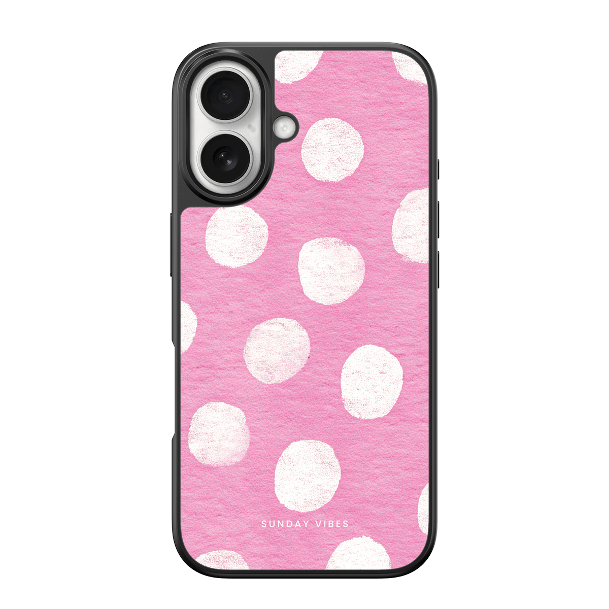 Rosy Polka Reverie iPhone Case
