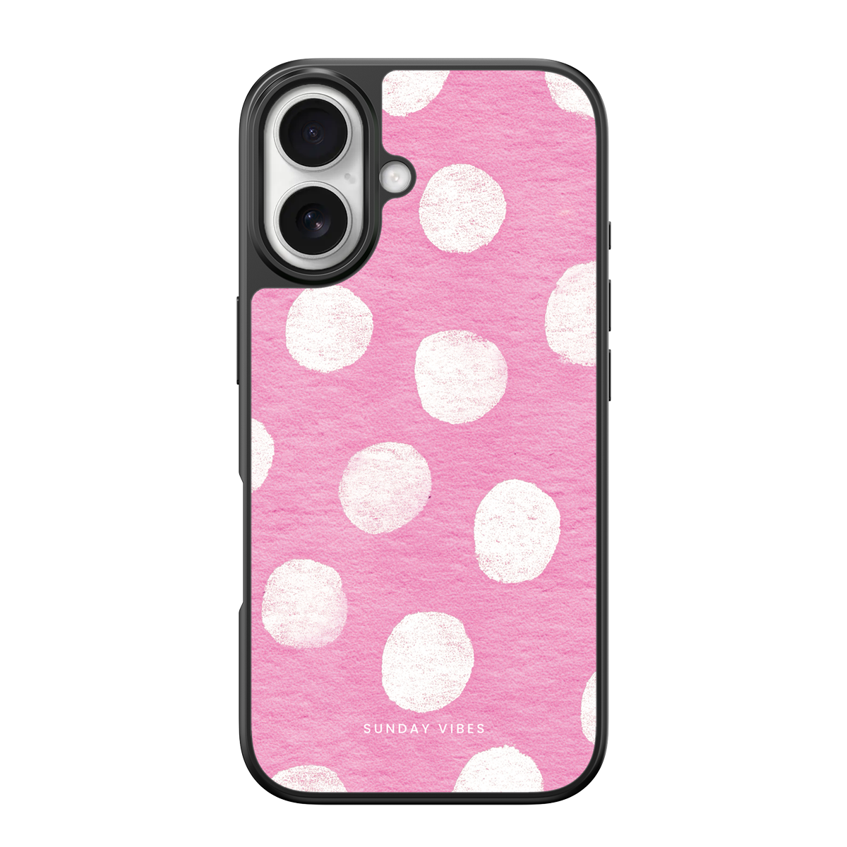 Rosy Polka Reverie iPhone Case